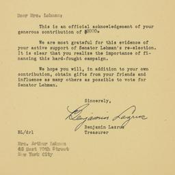 Letter: 1950 October 9