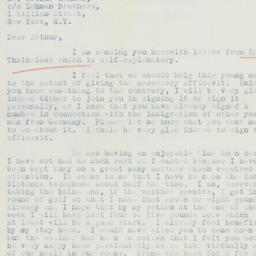Letter: 1935 November 19