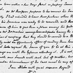 [Document, 1785 March 31]