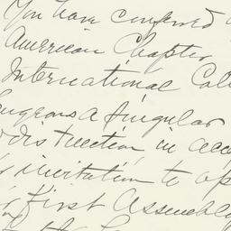 Letter: 1937 May 8