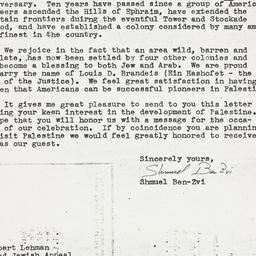 Letter: 1947 June 10