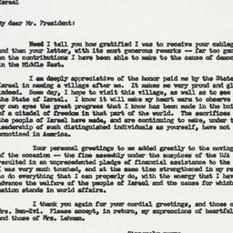 Letter: 1955 February 10