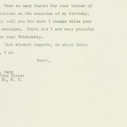 Letter: 1949 March 31