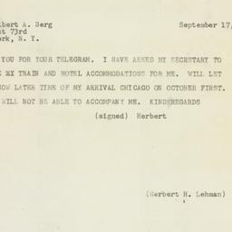 Letter: 1947 September 17