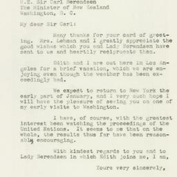 Letter: 1946 December 27