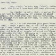 Letter: 1956 April 18