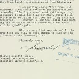 Letter: 1935 December 6