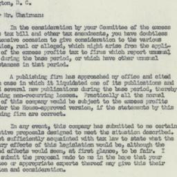 Letter: 1950 December 14