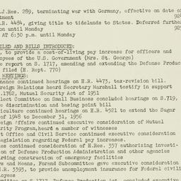 Administrative Record: 1951...