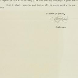Letter: 1931 December 1