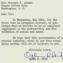 Letter: 1956 May 29