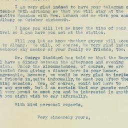 Letter: 1942 October 1