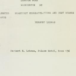 Letter: 1958 August 9