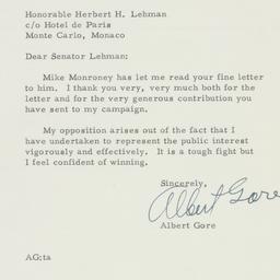Letter: 1958 July 25