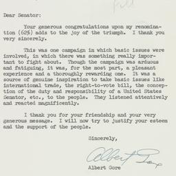 Letter: 1958 August 16
