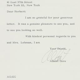Letter: 1958 May 8