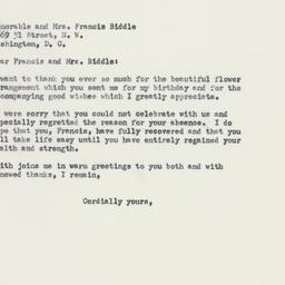 Letter: 1958 April 2