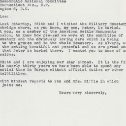 Letter: 1957 June 17