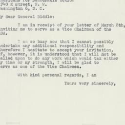 Letter: 1951 March 13