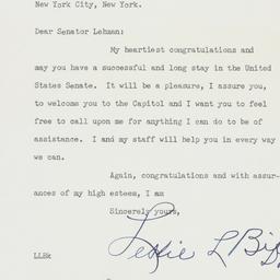Letter: 1949 November 10