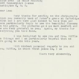 Letter: 1956 August 27