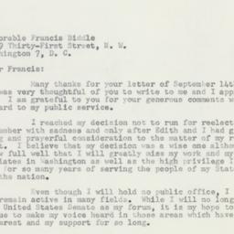 Letter: 1956 September 19
