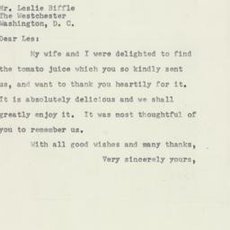 Letter: 1954 March 1