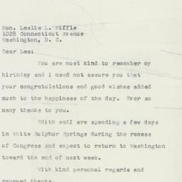 Letter: 1956 March 31