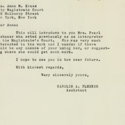 Letter: 1950 September 8