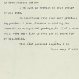 Letter: 1951 May 24