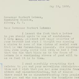Letter: 1936 May 19