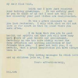 Letter: 1937 December 27