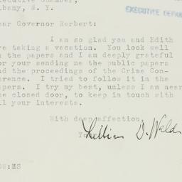 Letter: 1935 November 15