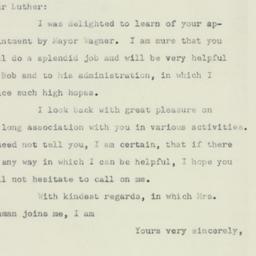Letter: 1953 November 13