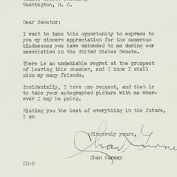 Telegram: 1950 August 8
