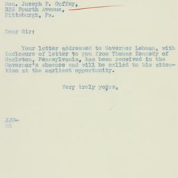 Letter: 1934 July 13