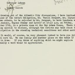 Letter: 1943 December 14