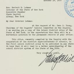 Letter: 1937 October 19