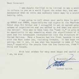 Letter: 1963 January 28