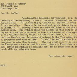 Letter: 1934 July 5
