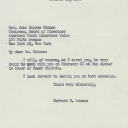Letter: 1950 January 25