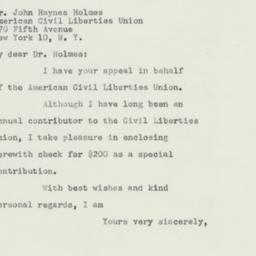 Letter: 1956 January 10