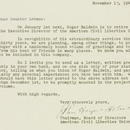 Pamphlet: 1949 November 15