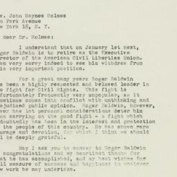 Letter: 1949 November 29