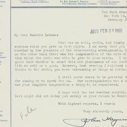 Letter: 1950 February 23