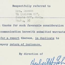 Administrative Record: 1951...