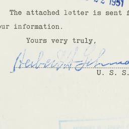 Administrative Record: 1951...