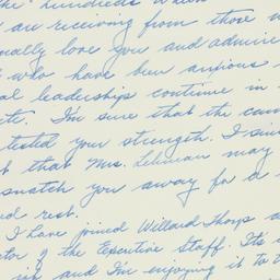 Letter: 1949 November 9