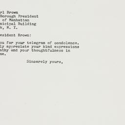 Letter: 1964 January 14