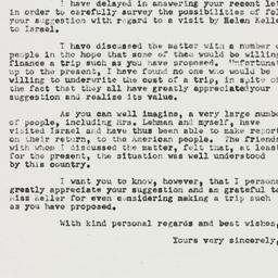 Letter: 1950 March 2